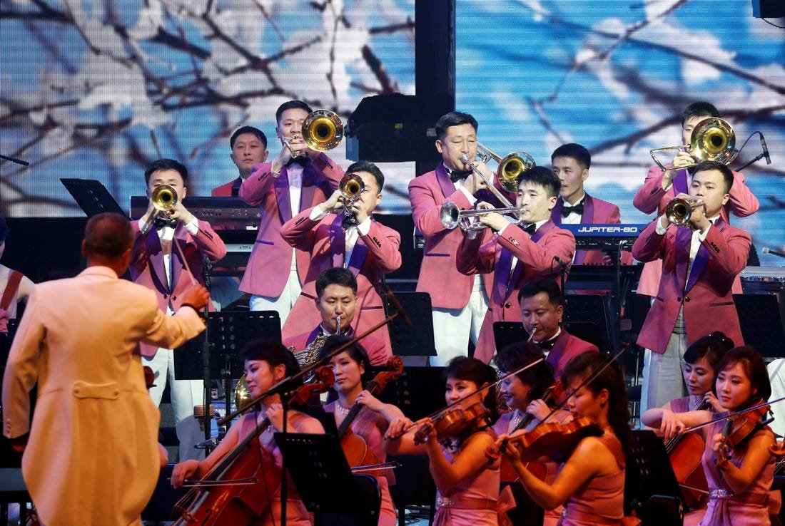 Orkestra Pop Korea Utara Menghangatkan Hati di Selatan